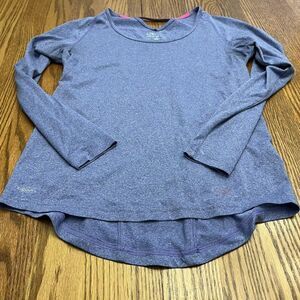 Helly Hansen X-Cool Womens S Athletic Heather Purple Base Layer Gym Yoga Stretch